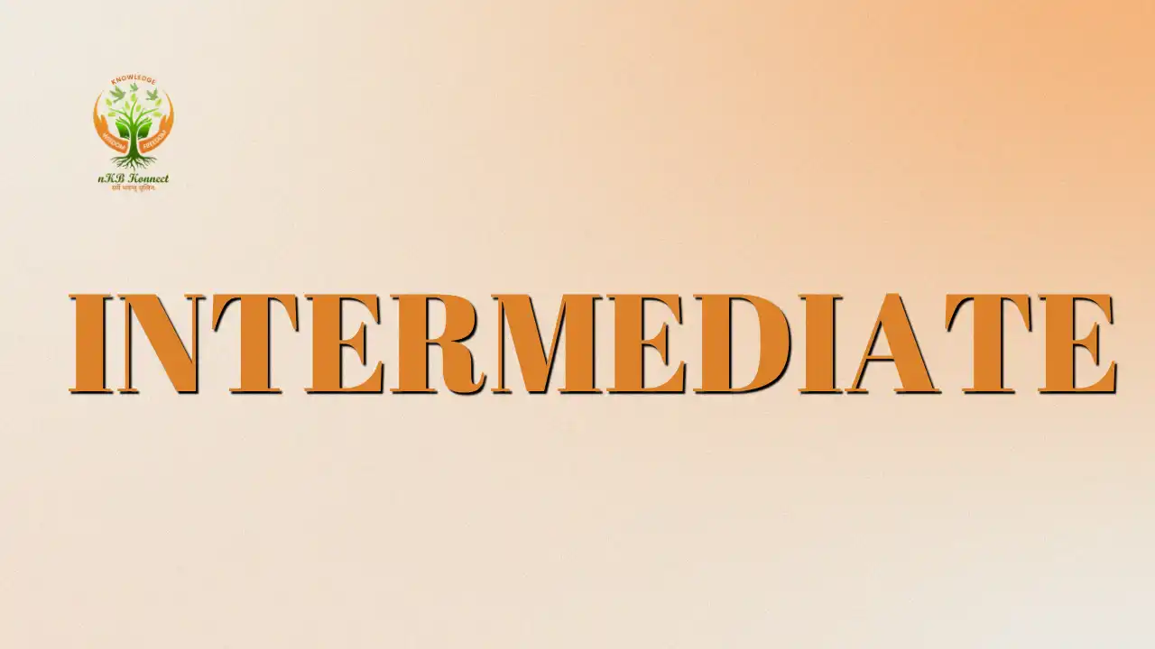 Capacity Building Intermediate